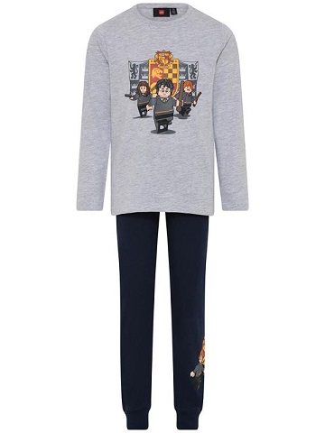 LEGO Pajamas Harry Potter LIGHT GRAY LWALEX 720 Size 140