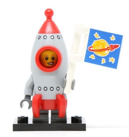 Lego minifigures hot sale rocket boy