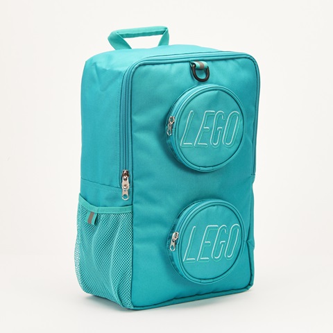 LEGO Backpack Brick 1x2 DARK TURQUOISE 757894516123 BRICKshop