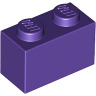 Purple top lego pieces