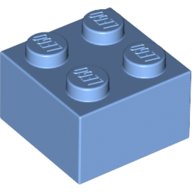 Light blue lego bricks clearance