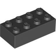 Black duplo bricks on sale