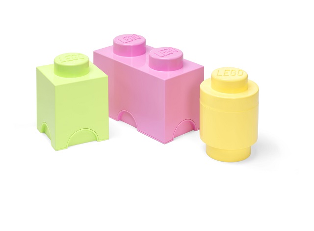 LEGO Storage Brick Multi Pack 3 PCS PASTEL 5711938247577 BRICKshop LEGO en DUPLO specialist