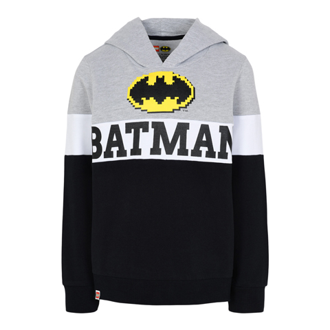 LEGO Sweater Batman BLACK M12010045 Size 134 5700067992014 BRICKshop LEGO en DUPLO specialist