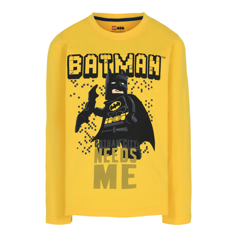 LEGO T-Shirt Batman YELLOW (M-22768 - Size 122) | 5700067942880 | LEGO  Clothing | BRICKshop - LEGO en DUPLO specialist