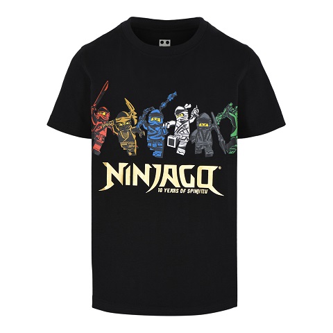 LEGO T Shirt Ninjago BLACK M12010203 Size 122 5700068039138 BRICKshop LEGO en DUPLO specialist