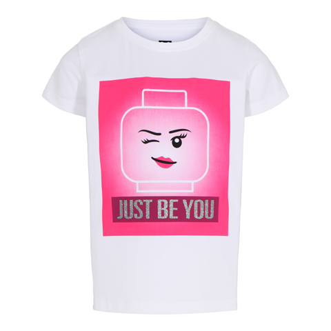 LEGO T-Shirt WIT (M-22601 Size 128) 5700067863727 BRICKshop