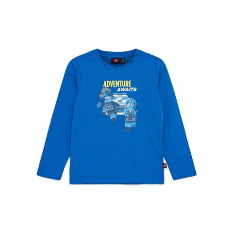 LEGO T shirt City BLUE LWTANO 123 Size 140