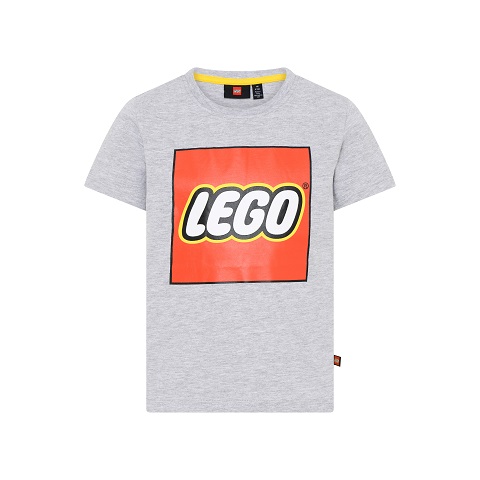 LEGO T shirt LIGHT GREY LWTAYLOR 601 Size 110 5700068327983 BRICKshop LEGO en DUPLO specialist