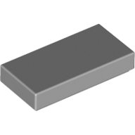 LEGO Tile 1x2 LIGHT GRAY 100 pcs BRICKshop LEGO en DUPLO specialist