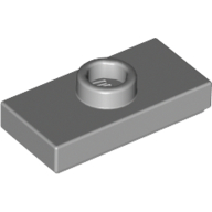 Lego 1x2 tile with stud clearance