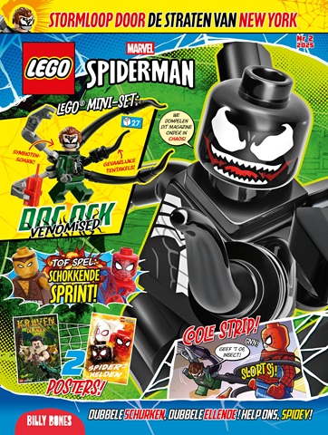 LEGO Marvel Spiderman Magazine 2025-2 8710823008085 BRICKshop